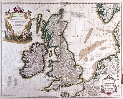 Isole britanniche, Inghilterra, Scozia e Irlanda. da Artist Unknown