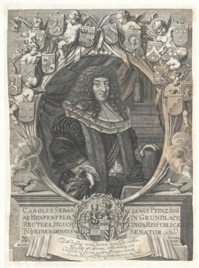 Carl Sebastian Pfinzing di Henfenfeld da Artist Unknown