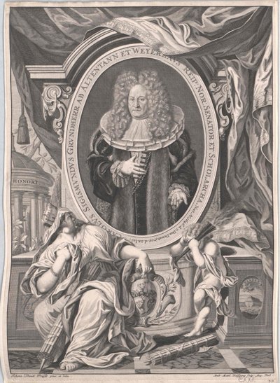 Carl Sigismund signore del maniero di Altenthann e Weyherhaus da Artist Unknown