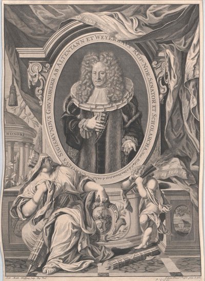 Carl Sigismund signore del maniero di Altenthann e Weyherhaus da Artist Unknown