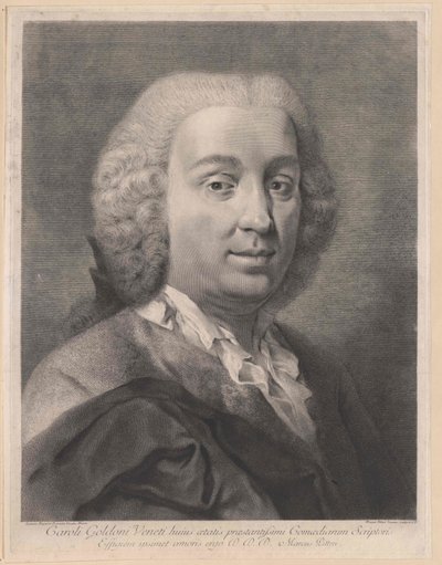 Carlo Goldoni da Artist Unknown