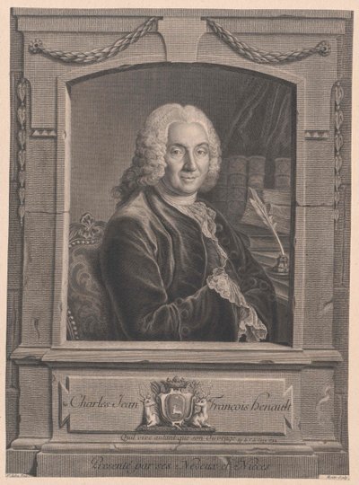 Charles-Jean-Francois Henault da Artist Unknown