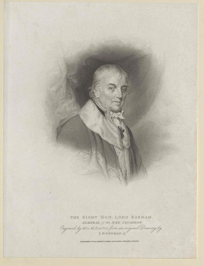 Charles Baron Barham Middleton (stampa) da Artist Unknown