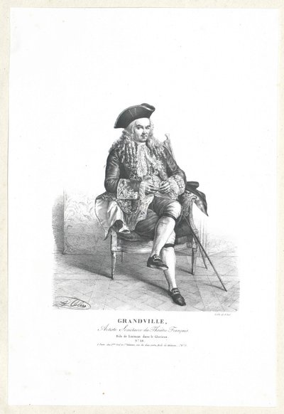Charles Francois Grandin da Artist Unknown