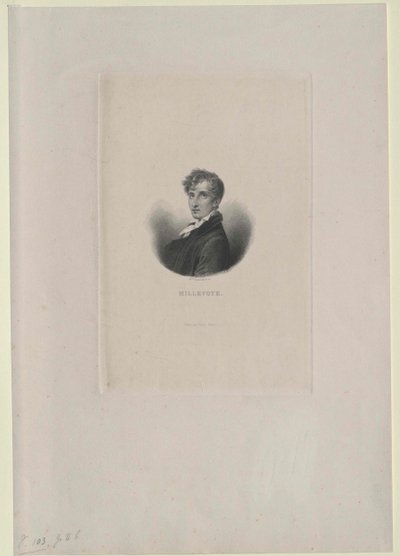 Charles Hubert Millevoye da Artist Unknown