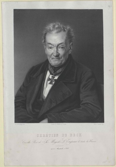 Christian von Beck da Artist Unknown