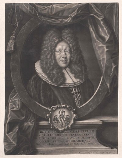 Christoph Andreas Tucher von Simmelsdorf da Artist Unknown