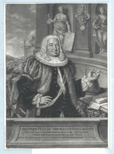 Christoph Frederick Imhof da Artist Unknown