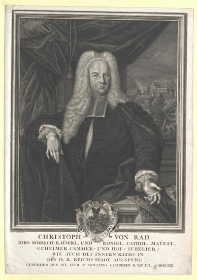Christoph von Rad da Artist Unknown