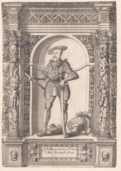 Conte Palatino del Reno Philipp, il cuore aperto da Artist Unknown