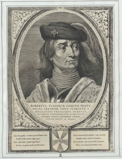 Conte di Fiandra Roberto I il Frisone da Artist Unknown