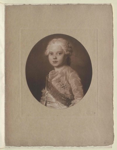 Delfino di Francia Luigi XVII. da Artist Unknown