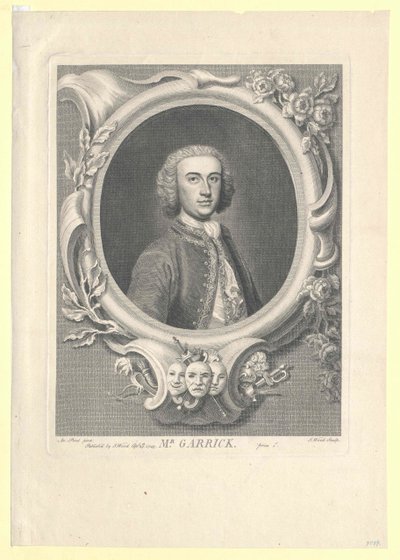 David Garrick da Artist Unknown
