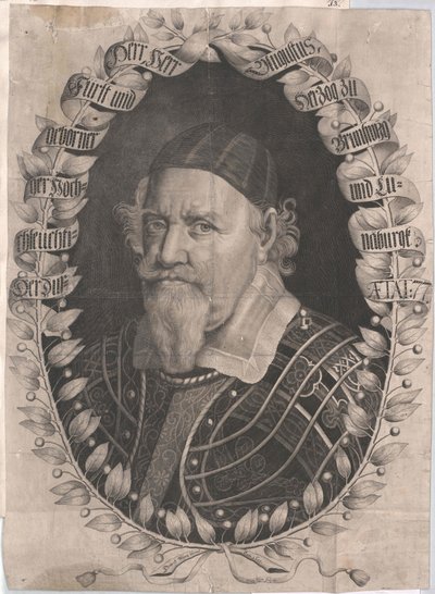 Duca di Brunswick-Wolfenbuettel August il Giovane da Artist Unknown