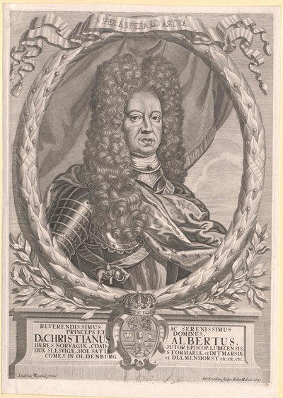 Duca di Holstein-Gottorp Christian Albert da Artist Unknown