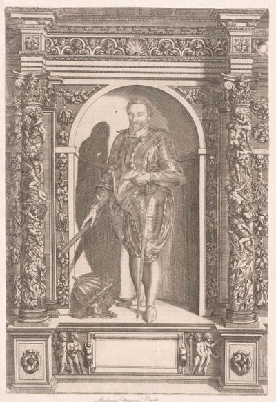 Duca di Mayenne Karl di Lorena da Artist Unknown