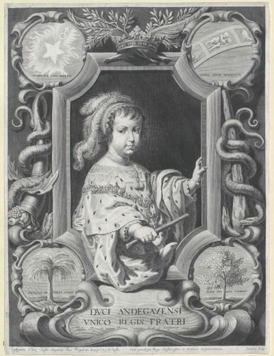 Duca di Orleans Philipp da Artist Unknown