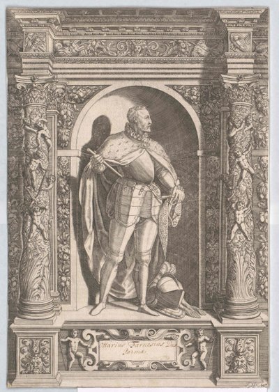 Duca di Parma Ottaviano Farnese da Artist Unknown