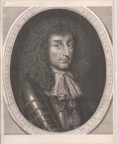 Duca di Savoia Karl Immanuel II da Artist Unknown
