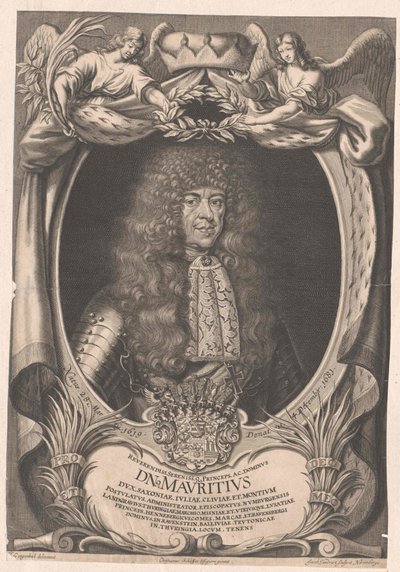 Duca di Saxe-Zeitz Moritz da Artist Unknown