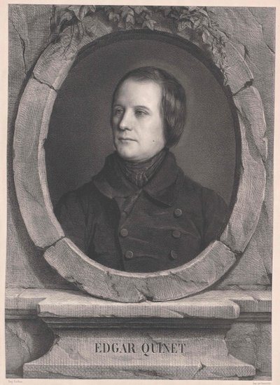 Edgar Quinet (stampa) da Artist Unknown