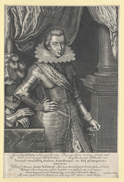 Elettore di Brandeburgo Georg Wilhelm da Artist Unknown