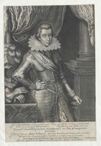 Elettore di Brandeburgo Georg Wilhelm da Artist Unknown