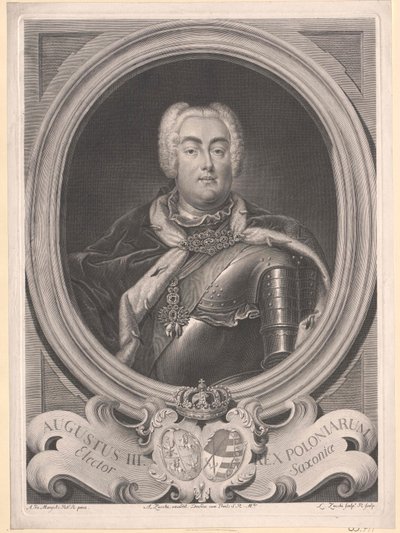 Elettore di Sassonia Federico Augusto II da Artist Unknown