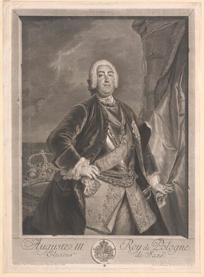 Elettore di Sassonia Federico Augusto II da Artist Unknown