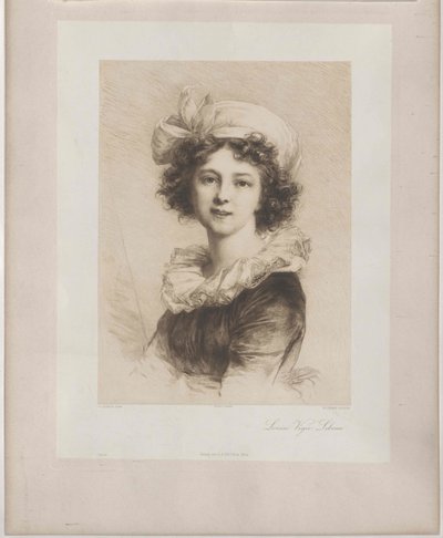 Elisabeth Vigée-Lebrun da Artist Unknown