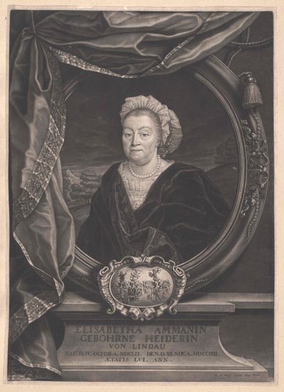 Elisabetha Heider da Artist Unknown