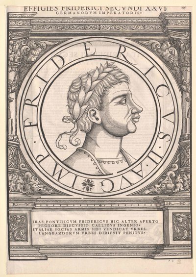 Imperatore Federico II da Artist Unknown