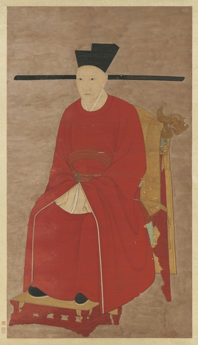 Imperatore Gaozong (Zhao Gou) da Artist Unknown