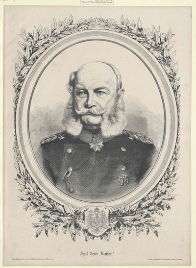 Imperatore Guglielmo I da Artist Unknown