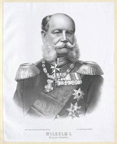 Imperatore Guglielmo I da Artist Unknown