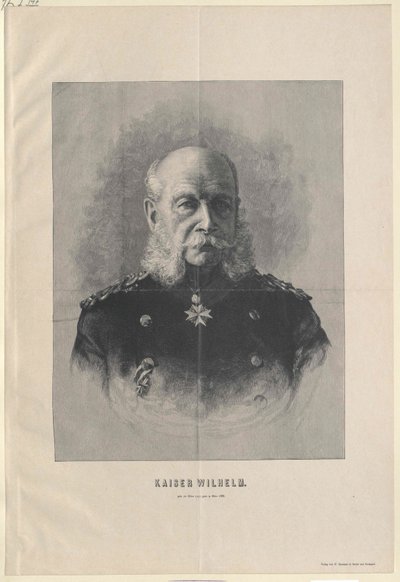 Imperatore Guglielmo I da Artist Unknown