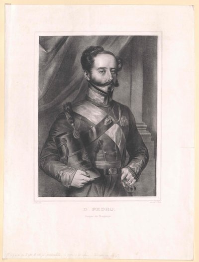 Imperatore del Brasile Pietro I da Artist Unknown