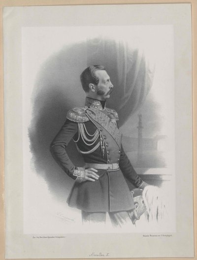 Imperatore di Russia Alessandro II da Artist Unknown
