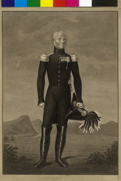 Imperatore di Russia Alessandro I da Artist Unknown
