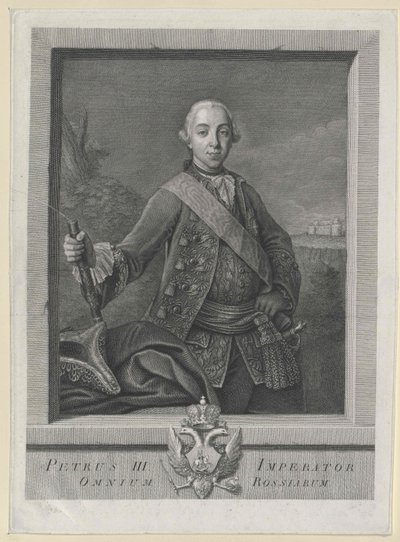 Imperatore di Russia Pietro III da Artist Unknown