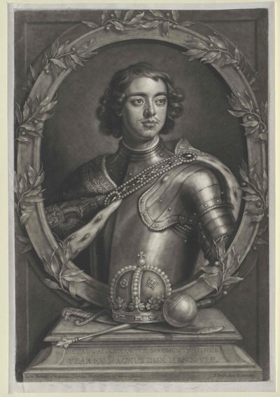Imperatore di Russia Pietro I il Grande da Artist Unknown