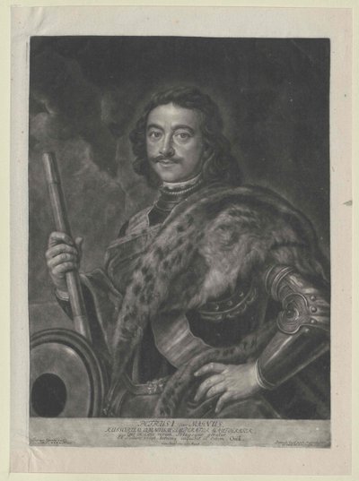 Imperatore di Russia Pietro I il Grande da Artist Unknown