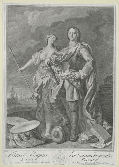 Imperatore di Russia Pietro I il Grande da Artist Unknown