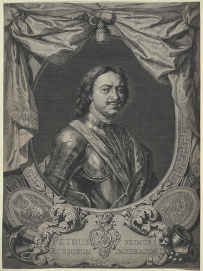 Imperatore di Russia Pietro I il Grande da Artist Unknown