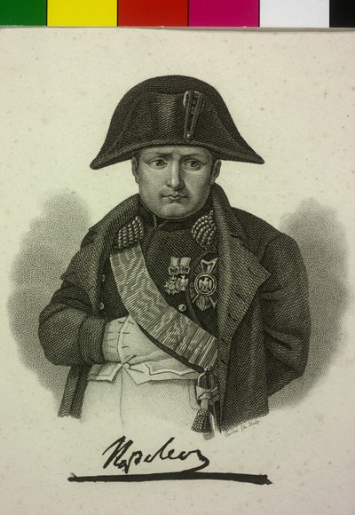Imperatore di Francia Napoleone I Bonaparte da Artist Unknown