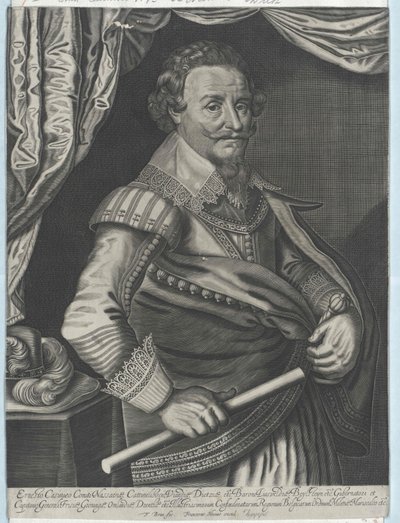 Ernst Casimir Conte di Nassau-Dietz da Artist Unknown