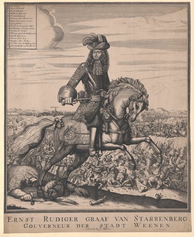 Ernst Roger conte Starhemberg da Artist Unknown