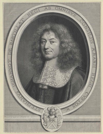 Etienne de Bartillat (stampa) da Artist Unknown