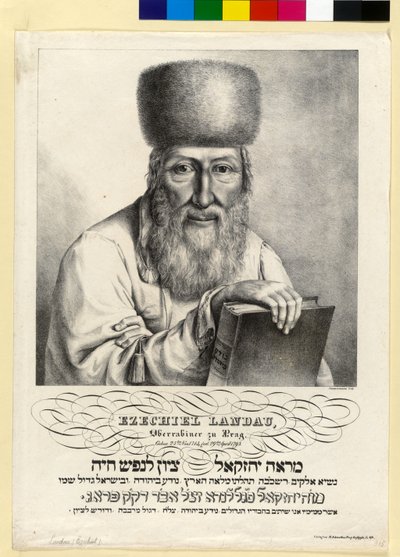 Ezechiele Landau da Artist Unknown