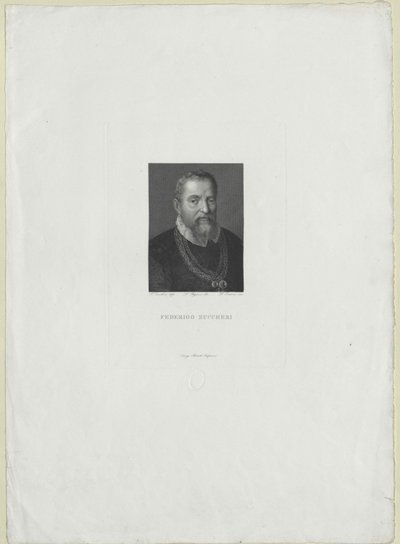 Federico Zuccaro (print) da Artist Unknown